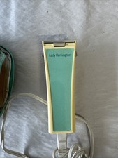Remington Lady Remington Vintage Electric Shaver w/ Case  Manual Tested