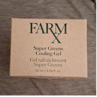 Farm X Super Greens Cooling Gel 90ml Vegan Cruelty Free Moisturizer for Face