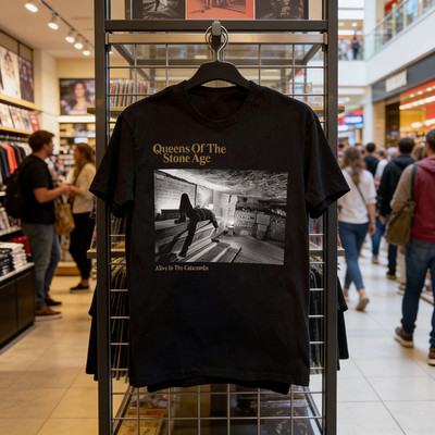 Queens of the Stone Age Alive In The Catacombs T-Shirt Unisex