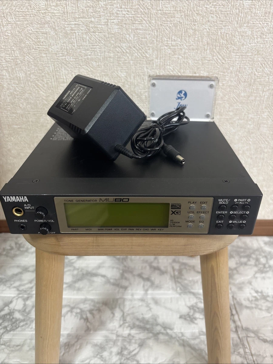 Yamaha MU80 MIDI sound source with adapter 100V | eBay