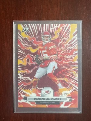 2025 Topps Resurgence Patrick Mahomes #47 Crimson Surge /199
