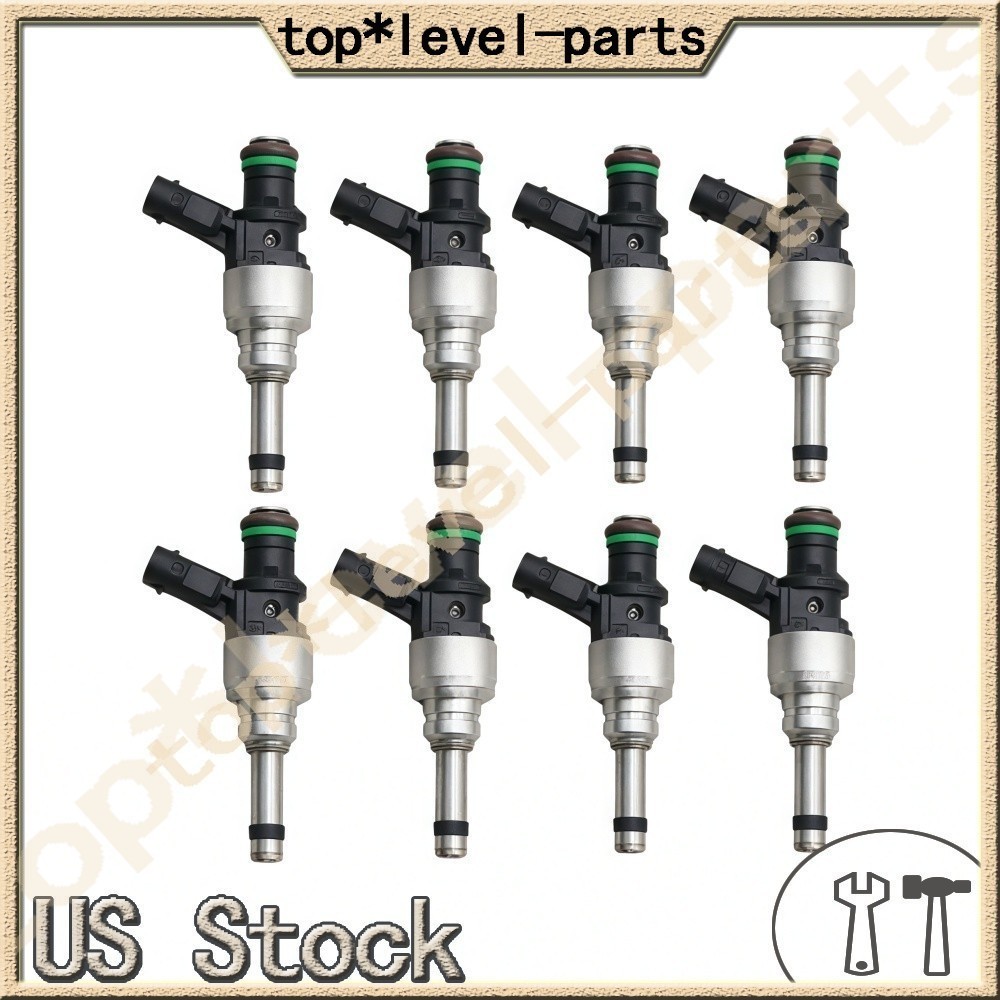 Set of 8X Fuel Injectors For Audi R8 2008-2010 RS4 2007-2008 4.2L 079906036D