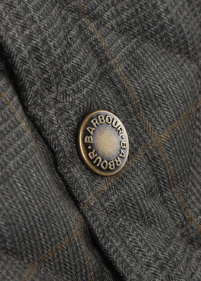 NAVY ~ Barbour Heritage Premium Line Checked Liddesdale Jacket MSRP$315