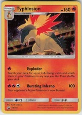 Holo Typhlosion - SM185 Promo Sun & Moon Promo Near Mint on eBay