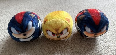 McDonalds Happy Meal Spielzeug UK Sonic 3 Filmschatten / Power Up Shadow / Super Sonic