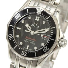OMEGA Seamaster Diver 300m 212.30.28.61.51.001 Black Dial SS Watch Quartz 2