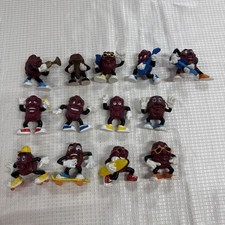 Lot of 13 Assorted Vintage California Raisins PVC Figures