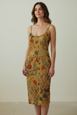 Zimmermann Vintage Floral Slip Dress Spaghetti Strap Boho Sz 0 AU 8 10 NEW