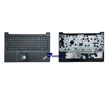 NEW For Lenovo Thinkpad E15 Gen 2 3 4 20T8 20T9 Palmrest Backlit Keyboard W/FPR