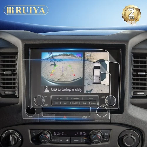 RUIYA Car Touch Screen Protector 2 Pcs Nano Film For 2022-2024 Nissan Frontier