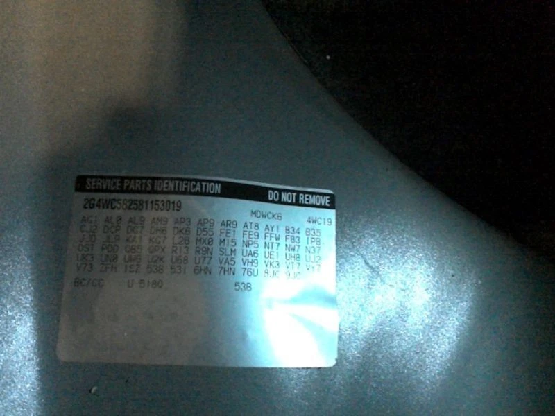 Driver Left Rear Window Regulator Fits 05-09 ALLURE 1926544 Foto 3 de 4