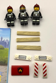 LEGO City Fire Collection 60003 & 60010 - 100% complete & manuals