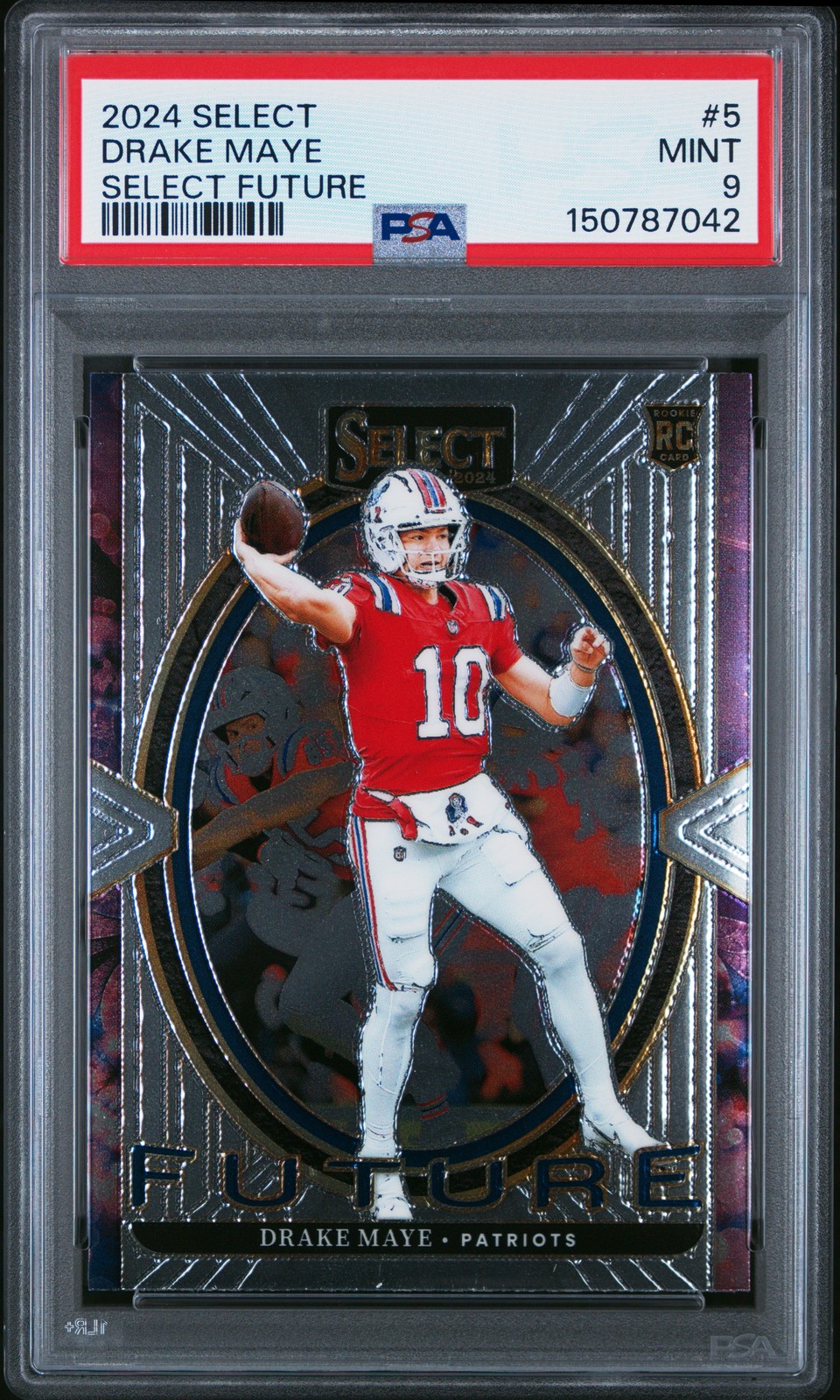 2024 PANINI SELECT SELECT FUTURE #5 DRAKE MAYE PSA 9