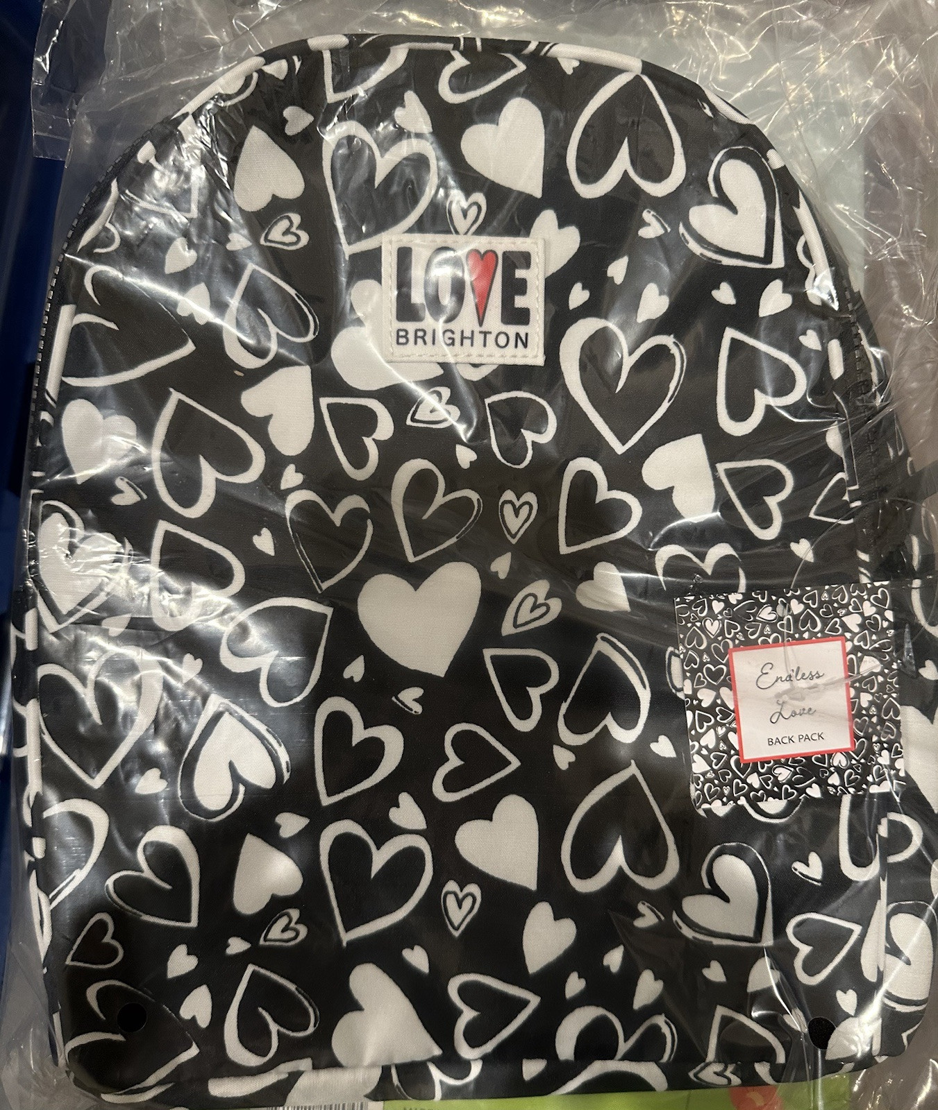 Brighton Endless Live Love Medium Sized Nylon Backpack - Limited Edition - NWT Endless Love Backpack D30307 - Parts Unknown main image 4