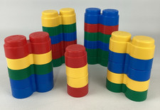 Fisher Price Stack N Build Blocks Replacement Parts Building Toy Vintage 1998