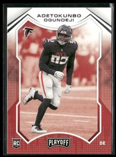 2021 Panini Playoff #289 Adetokunbo Ogundeji Atlanta Falcons Rookie Card. rookie card picture