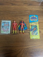 Product Image: Kenner Super Powers Red Tornado & Flash Action Figures Loose 