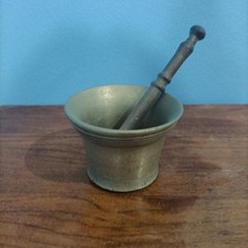 ANTICO MORTAIO BRONZO RAME FARMACIA CUCINA PESTELLO OGGETTO ARTE VINTAGE UNICO
