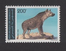 DJIBOUTI 1995, Spotted Hyena, MNH, Sc 744, Mi 614, SG 1128, Yv 719CB
