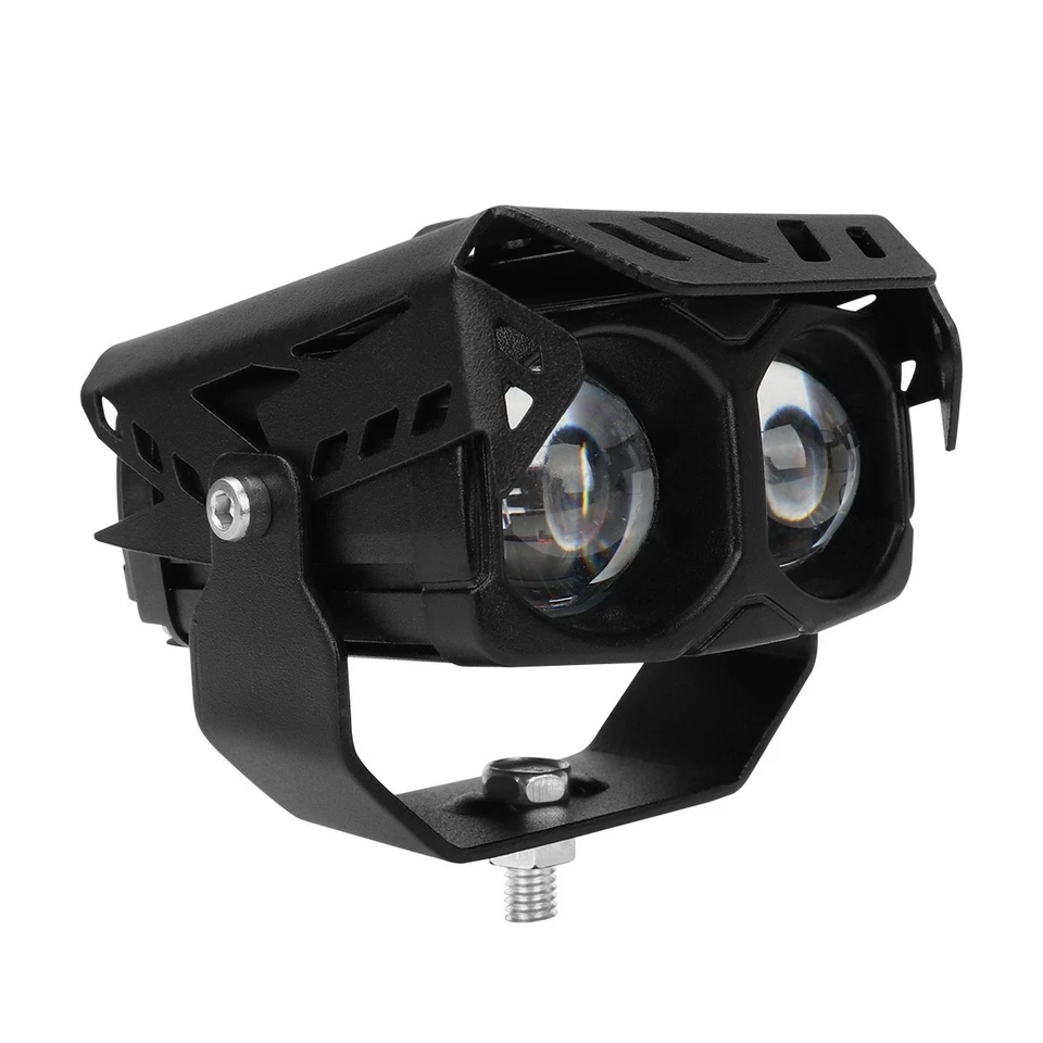 gh Brightness Dual Color LED Spot Light Motorcycle Low Beam for Trucks SUV - Image 2 of 4