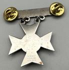 Korean War Sterling USMC Marine Rifle Sharpshooter EGA Badge by Gemsco — photo 2