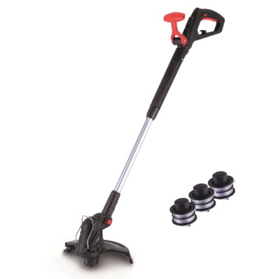 SCHEPPACH EGT350 SET Elektro Rasentrimmer Freischneider 350W 25cm inkl. 3 Spulen
