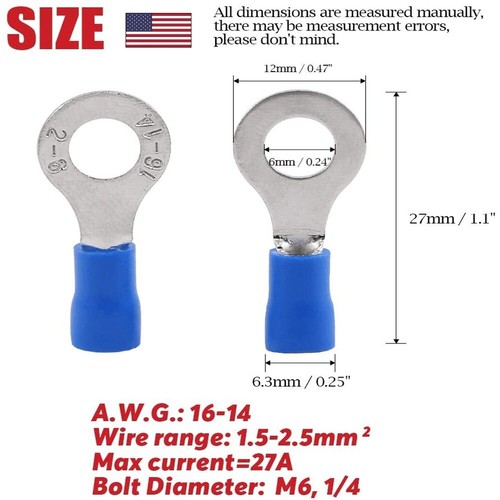For GM 14-16 AWG Gauge Wire Wiring Harness Terminal Crimp - Foto 10
