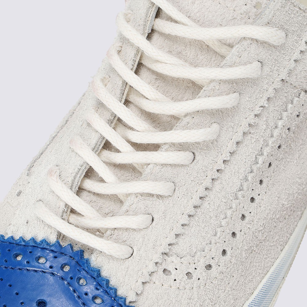 New Vans X TDC Old Skool Brogue LX Marshmallow/Blue Sneakers