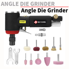 90Degree 1/4"Air Angle Die Grinder Pneumatic Engraving Grinding Cut Off Polisher