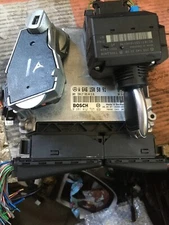 MERCEDES C CLASS W203 IGNITION SET .ECU,  IGNITION SWITCH AND  LOCK A6461505091