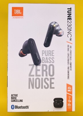 A004 JBL Tune 230NC Noise-Canceling True Wireless In-Ear Headphones  NEW