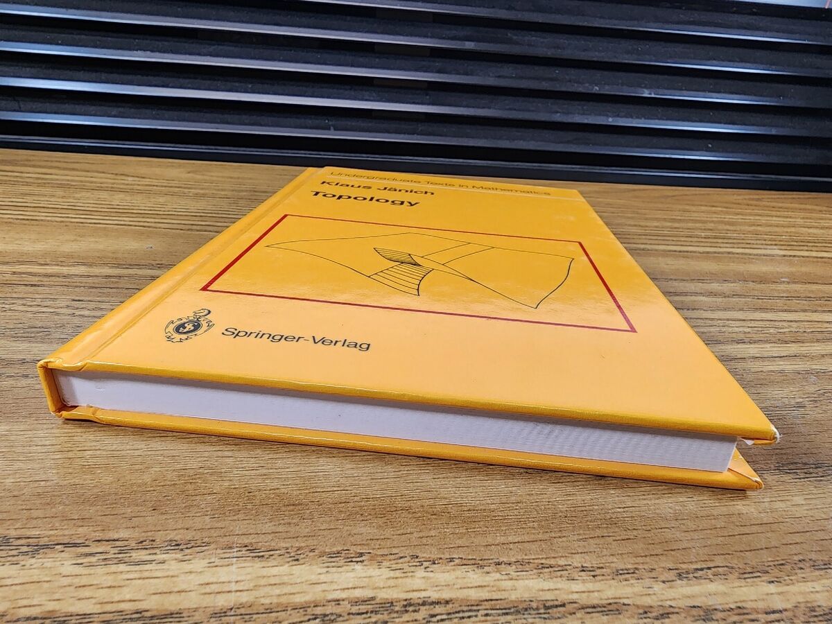Topology (Undergraduate Texts in Mathematics) by Jänich Topology (Undergraduate Texts in Mathematics) by Jänich