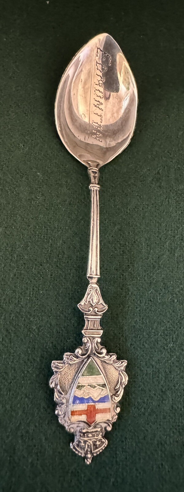 CHARMING STERLING SILVER SPOON EDMONTON CANADA 3 3/4 inches eBay