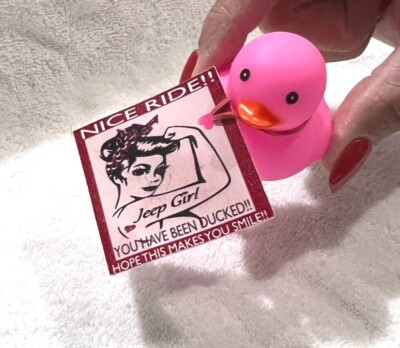 Duck, Duck FOR  GIRLS Ducks With Tags 