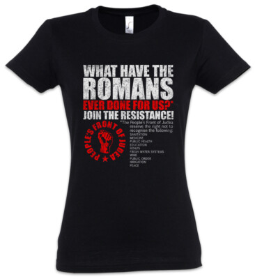 People's Front Of Judea Damen T-Shirt Life of Monty Symbol Brian Python Logo Fun