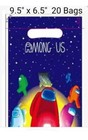 Among Us 20 Kids Party Supplies Birthday Decorations Set Plates Balloons Banner  — photo 6