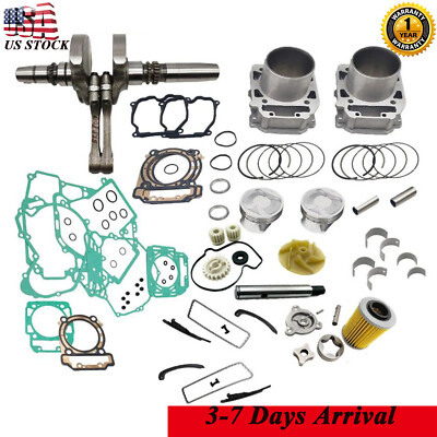 #ad #ad Crankshaft Cylinder Gasket Engine Rebuild For Can am 800 Outlander Commander USA $542.40