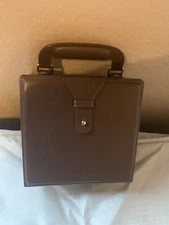 Things Remembered Vintage Leather Portable Bar Set