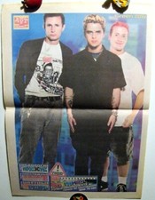 Green Day band Billie Joe Armstrong magazine poster A3 16x11