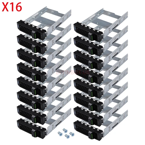 16pcs/lot,A3C40152045 Fujitsu RX2540 RX2530 M1 M2 M3 M4 M5 3.5" HDD tray caddy