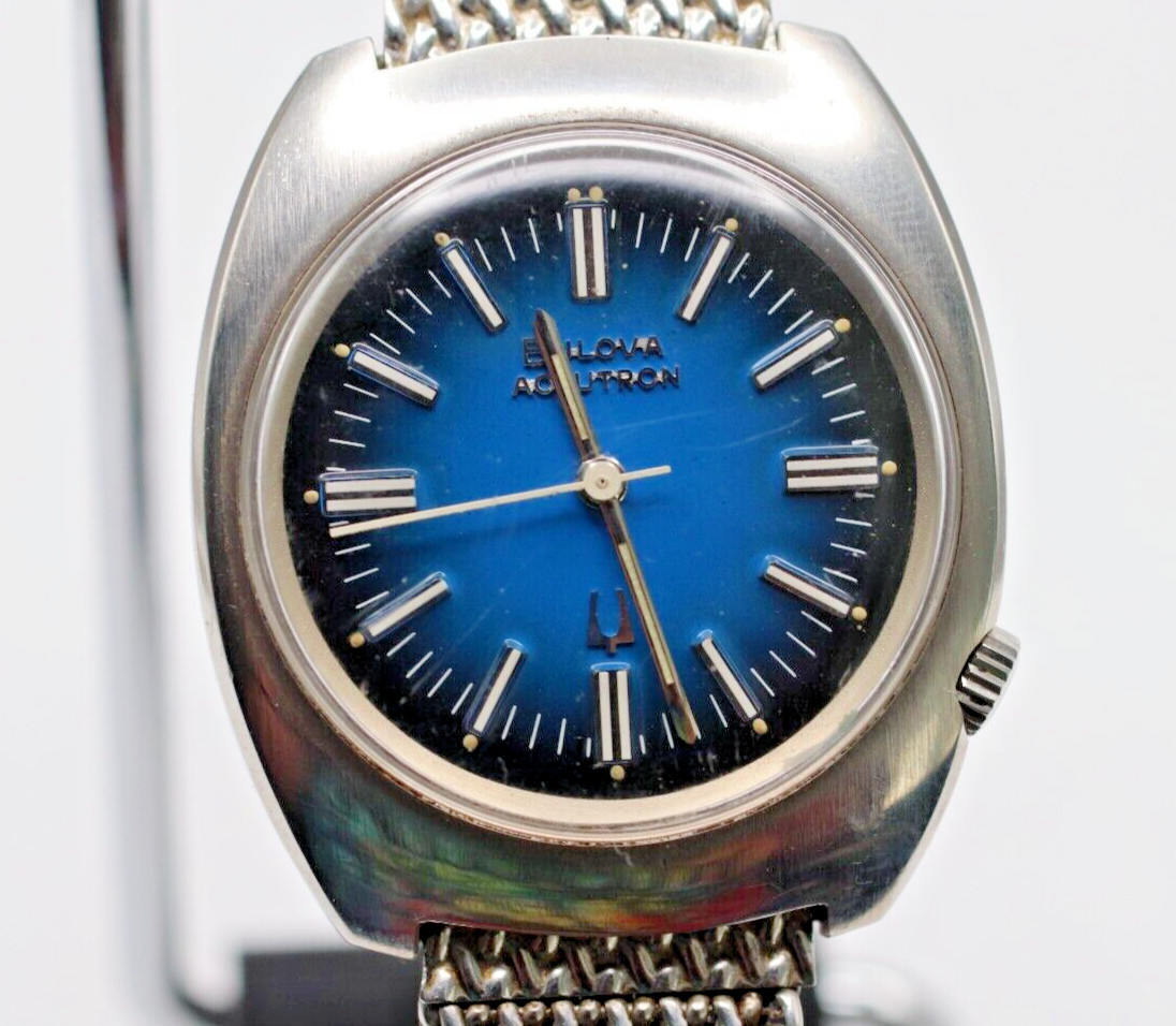 Accutron 218 Bulova Accutron Blue Dial Bulova Accutron Blue Dial