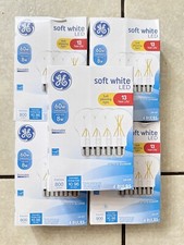 GE Soft White LED Light Bulbs, 60 Watt Eqv, A19 General Purpose, 5 Packs Of 4