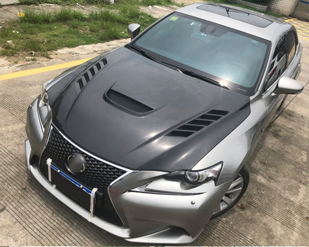 Evasive Motorsports: Seibon TS Style Carbon Fiber Hood - Lexus IS250