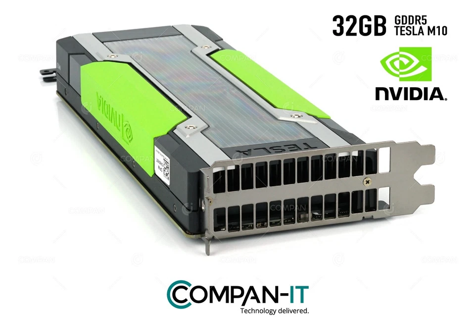 870046-001 HP NVIDIA TESLA M10 32GB GDDR5 GPU 868798-001 , Q0J62A - Image 4 of 4