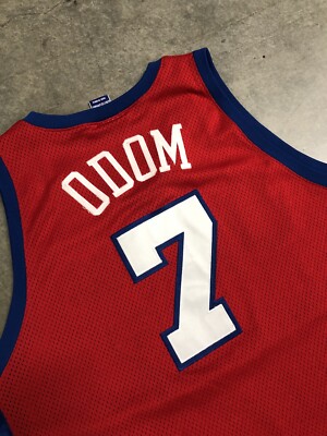 Vintage 2000 LA Clippers Lamar Odom Authentic Champion Jersey