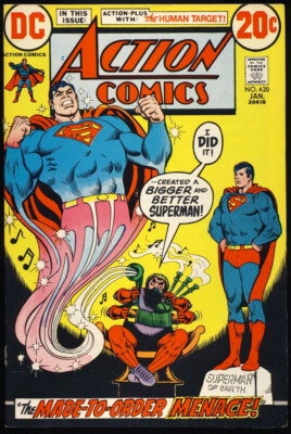 ACTION COMICS #420 1973 NM- SUPERMAN 