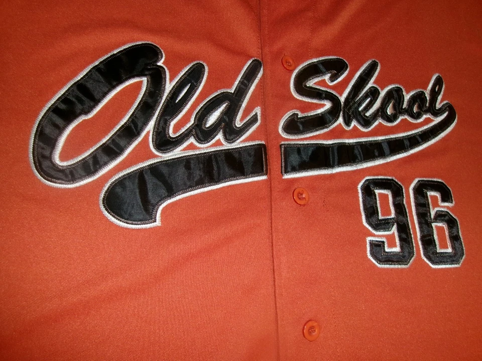 Old Skool оригинальный хип-хоп рубашка Sz. Короткие рукава на пуговицах 5XL б/у - Изображение 2 из 4