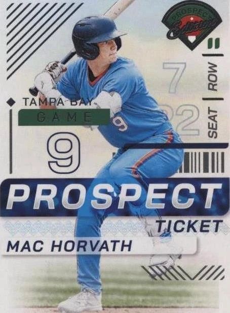 2024 Panini Prospect Edition - Mac Horvath #19