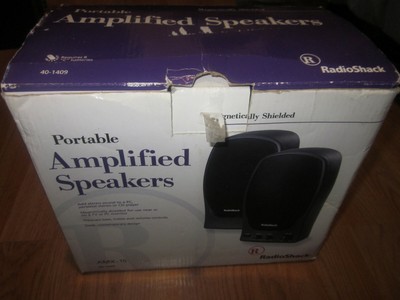 radio shack amplified speaker