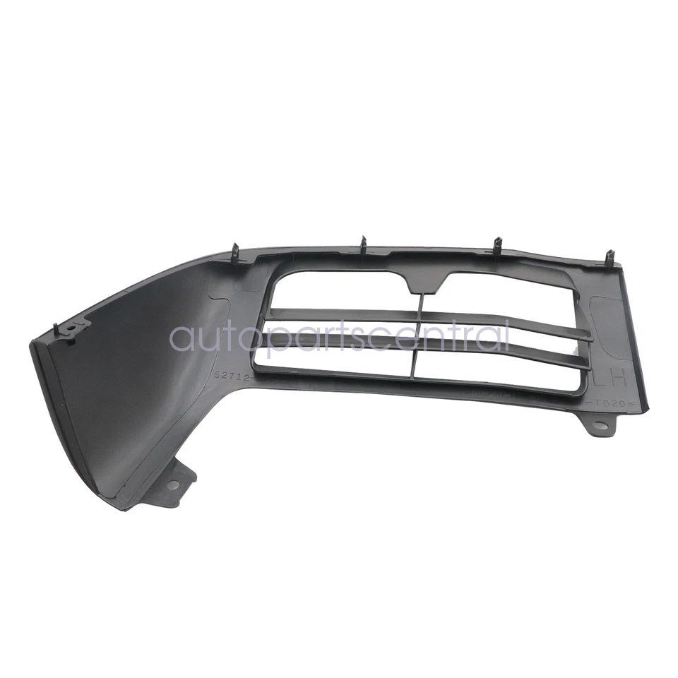 Extremo de parachoques negro para Lexus RX350 RX450H 2010-2012 delantero izquierdo lado del conductor Foto 3 de 4